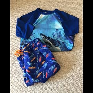 Boys size 14 swim set